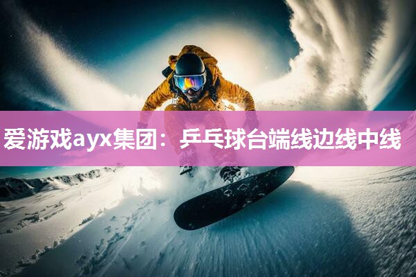 爱游戏ayx集团：乒乓球台端线边线中线