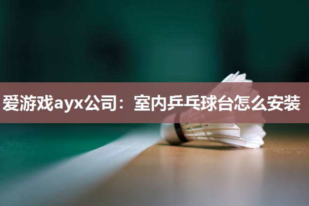 爱游戏ayx公司：室内乒乓球台怎么安装